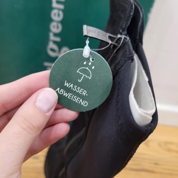 New in box! Paul Green water-repellent suede boots size 5.5 - Picture 7 of 12